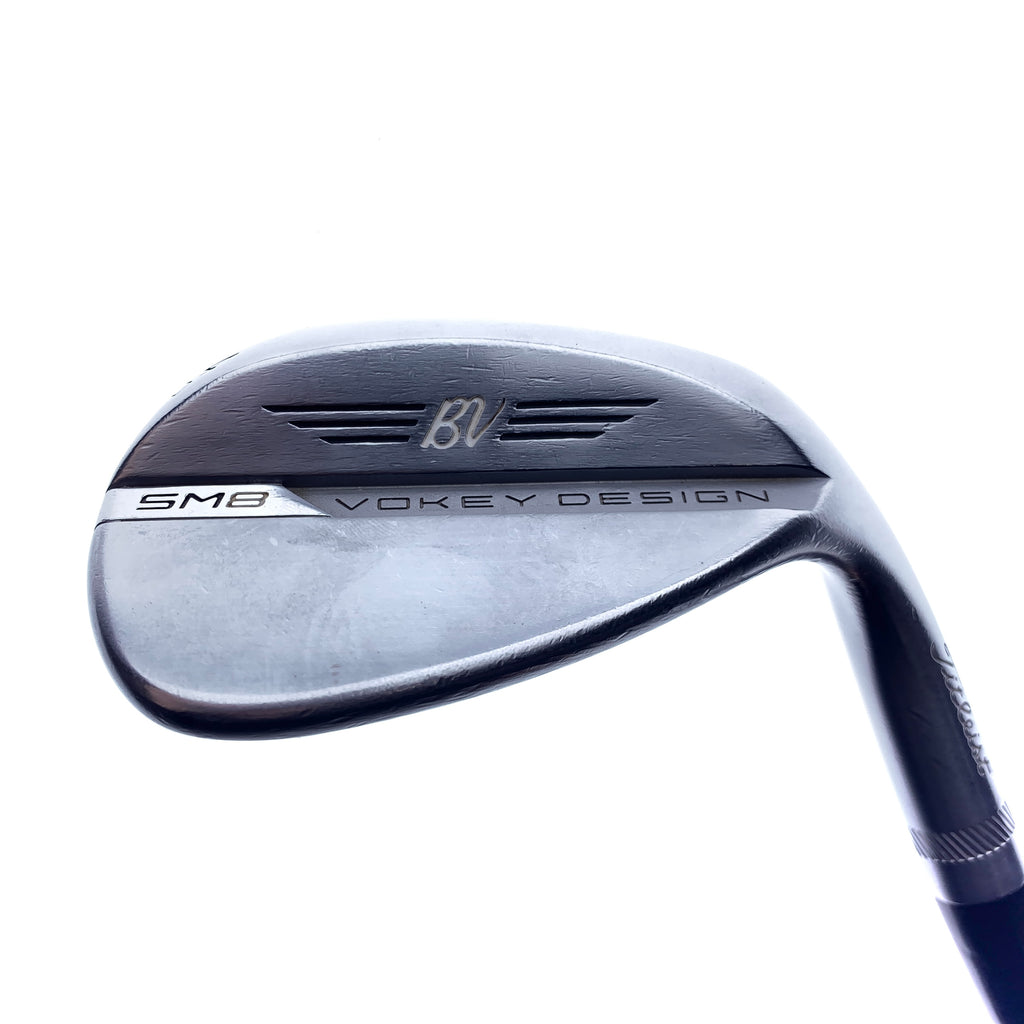Used Titleist Vokey SM8 Tour Chrome Sand Wedge / 54.0 Degrees / Wedge Flex