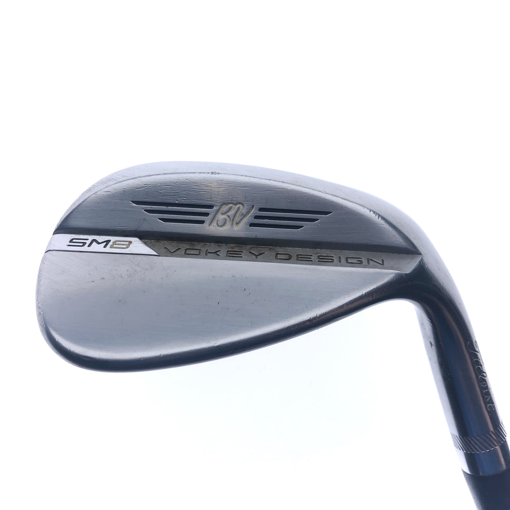 Used Titleist Vokey SM8 Tour Chrome Sand Wedge / 54.0 Degrees / Wedge Flex