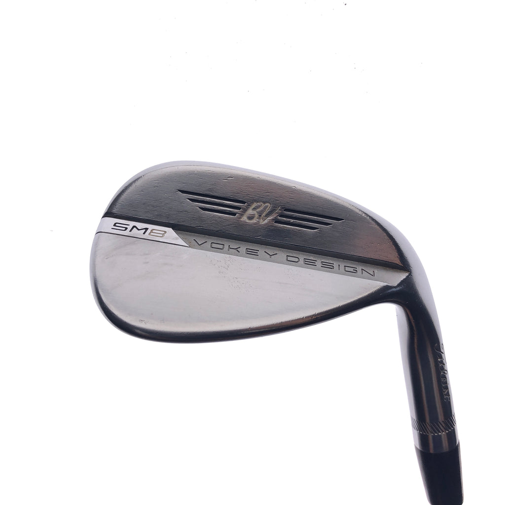 Used Titleist Vokey SM8 Tour Chrome Sand Wedge / 54.0 Degrees / X-Stiff Flex