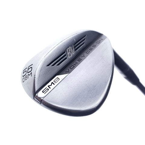 Used Titleist Vokey SM8 Tour Chrome Sand Wedge / 56.0 Degrees / Stiff Flex