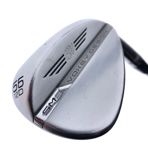 Used Titleist Vokey SM8 Tour Chrome Sand Wedge / 56.0 Degrees / Wedge Flex