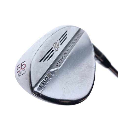 Used Titleist Vokey SM8 Tour Chrome Sand Wedge / 56.0 Degrees / Wedge Flex