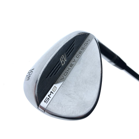 Used Titleist Vokey SM8 Tour Chrome Sand Wedge / 56.0 Degrees / Wedge Flex