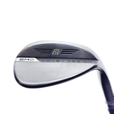 Used Titleist Vokey SM8 Tour Chrome Sand Wedge / 56.0 Degrees / Wedge Flex
