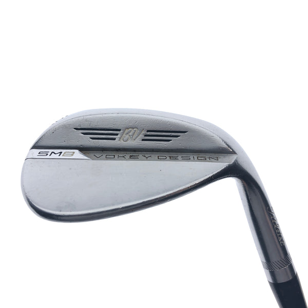 Used Titleist Vokey SM8 Tour Chrome Sand Wedge / 56.0 Degrees / Wedge Flex