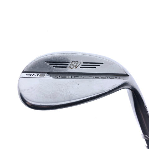 Used Titleist Vokey SM8 Tour Chrome Sand Wedge / 56.0 Degrees / Wedge Flex