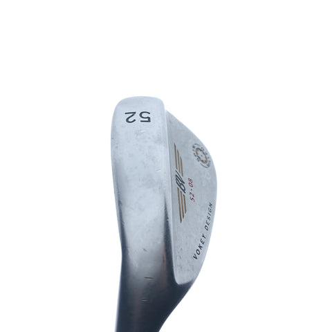 Used Titleist Vokey Spin Milled CC Chrome Gap Wedge/52.0 Deg/X-S Flex/Left-Hand