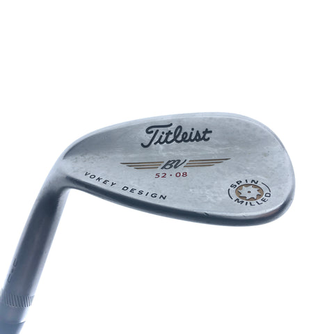 Used Titleist Vokey Spin Milled CC Chrome Gap Wedge/52.0 Deg/X-S Flex/Left-Hand