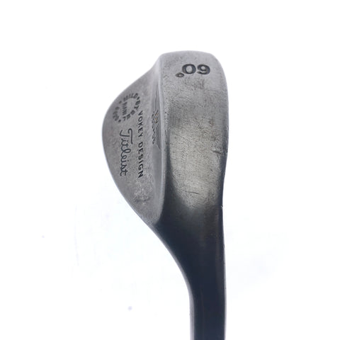 Used Titleist Vokey Spin Milled Oil Can Lob Wedge / 60.0 Degrees / Wedge Flex