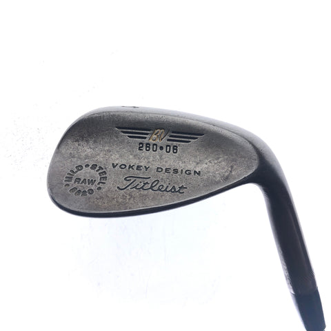 Used Titleist Vokey Spin Milled Oil Can Lob Wedge / 60.0 Degrees / Wedge Flex