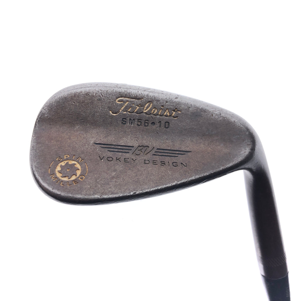 Used Titleist Vokey Spin Milled Oil Can Sand Wedge / 56.0 Degrees / Wedge Flex