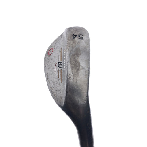 Used Titleist Vokey Spin Milled Red Sand Wedge / 54.0 Degrees / Wedge Flex