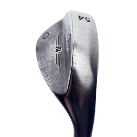 Used Titleist Vokey Spin Milled Red Sand Wedge / 54.0 Degrees / Wedge Flex