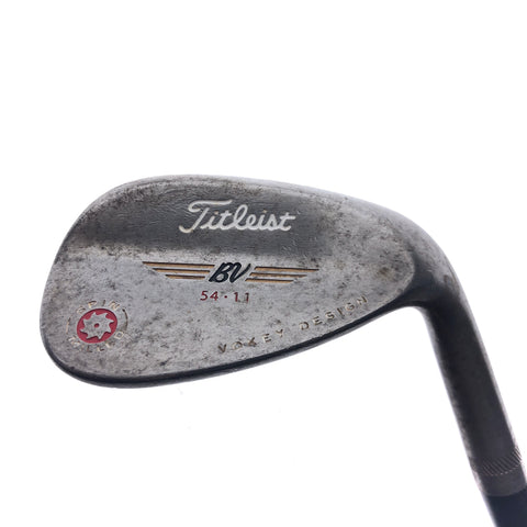 Used Titleist Vokey Spin Milled Red Sand Wedge / 54.0 Degrees / Wedge Flex
