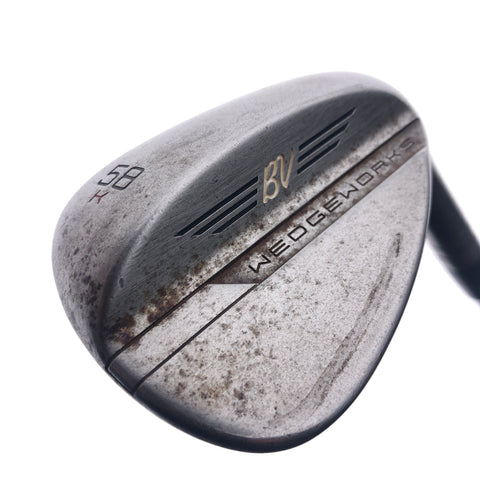 Used Titleist Vokey Wedge Works Lob Wedge / 58.0 Degrees / Wedge Flex