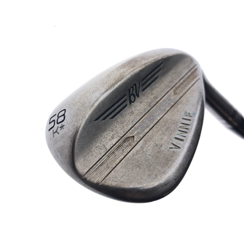 Used Titleist Vokey Wedge Works Lob Wedge / 58.0 Degrees / Wedge Flex