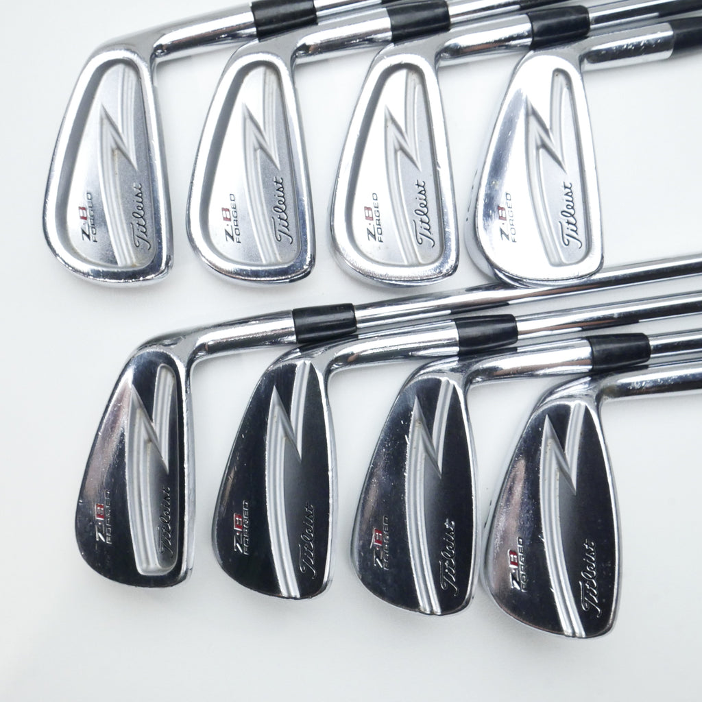 Used Titleist ZB Forged Iron Set / 3 - PW / Stiff Flex