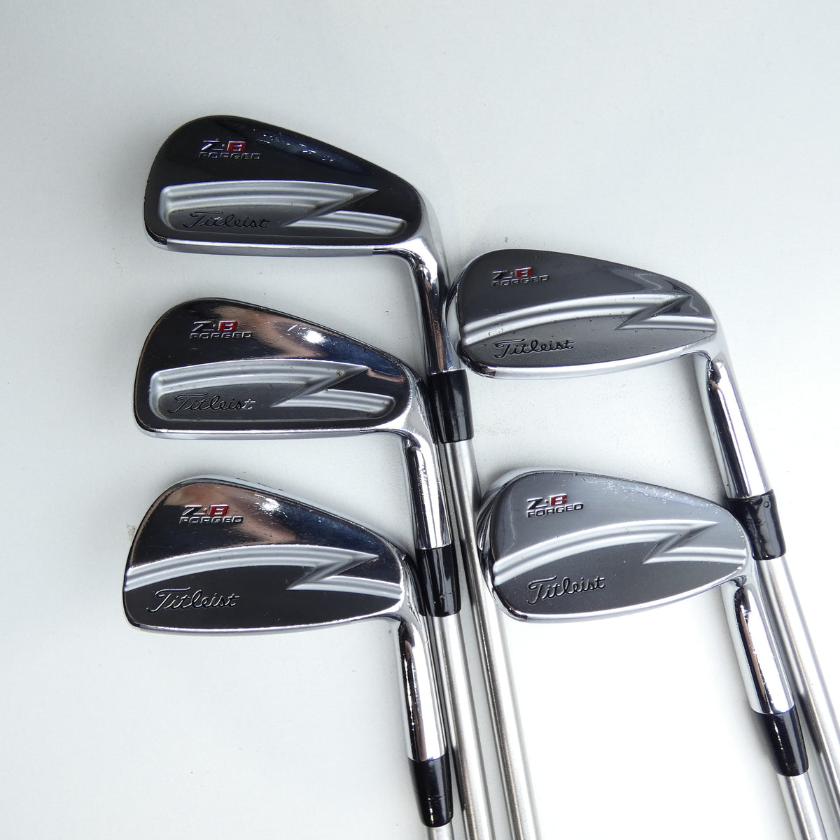 Used Titleist ZB Forged Iron Set / 6 - PW / X-Stiff Flex
