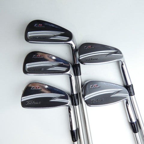 Used Titleist ZB Forged Iron Set / 6 - PW / X-Stiff Flex
