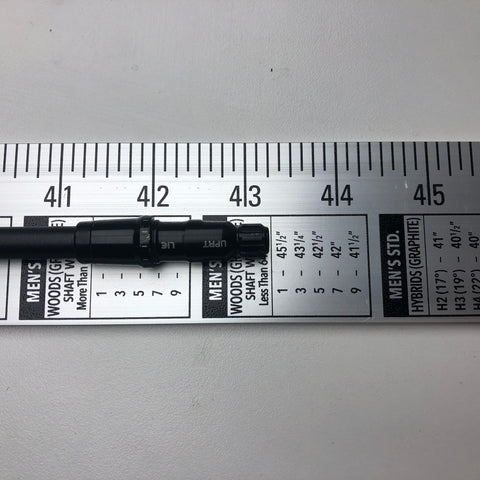 Used Tour AD IZ-7 X 2018 Driver Shaft / X-Stiff Flex / TaylorMade Gen 2 Adapter