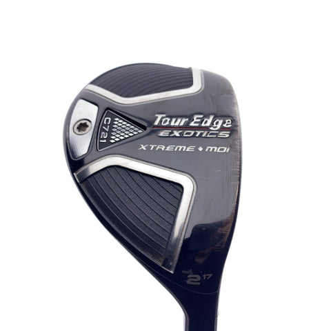 Used Tour Edge Exotics C721 2 Hybrid / 17.0 Degrees / Stiff Flex
