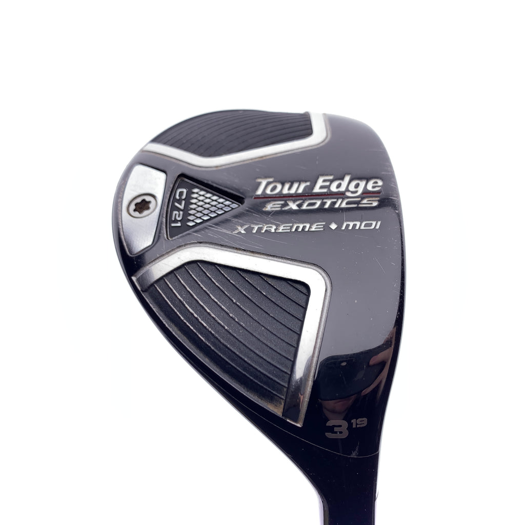 Used Tour Edge Exotics C721 3 Hybrid / 19 Degrees / Stiff Flex