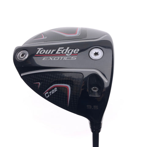 Used Tour Edge Exotics C722 Driver / 9.5 Degrees / Regular Flex