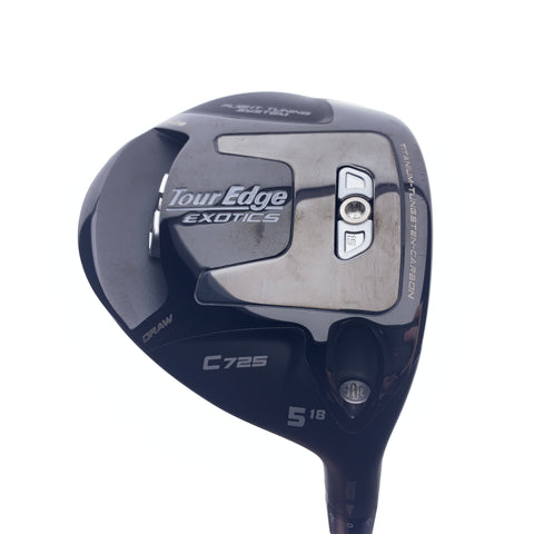 Used Tour Edge Exotics C725 5 Fairway Wood / 18 Degrees / X-Stiff Flex