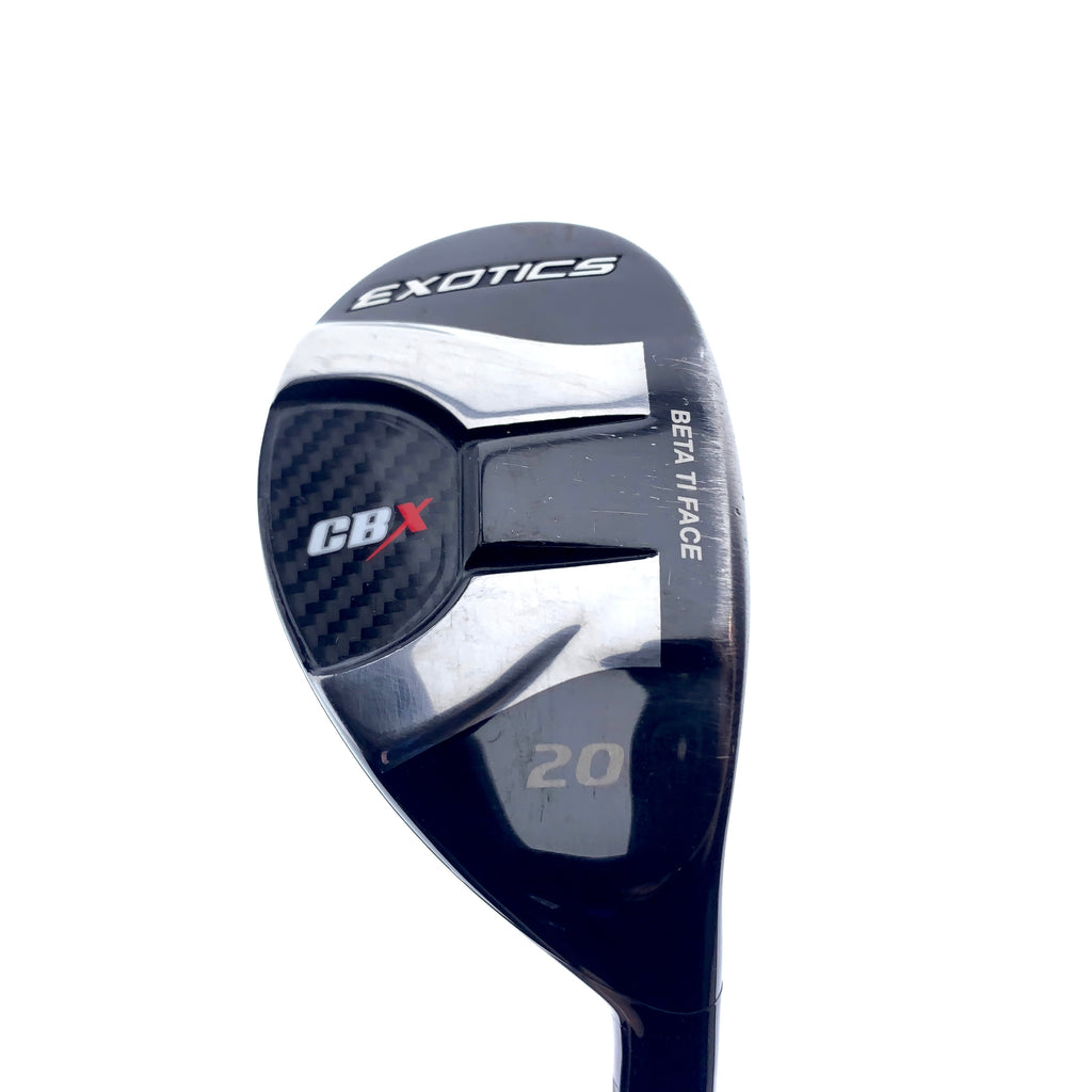 Used Tour Edge Exotics CBX 3 Hybrid / 20.0 Degrees / Regular Flex