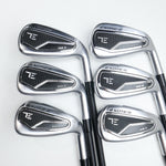 Used Tour Edge Exotics Max Iron Set / 6 - PW + AW / A Flex