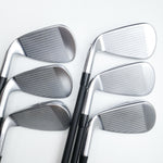 Used Tour Edge Exotics Max Iron Set / 6 - PW + AW / A Flex