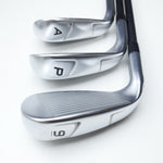 Used Tour Edge Exotics Max Iron Set / 6 - PW + AW / A Flex