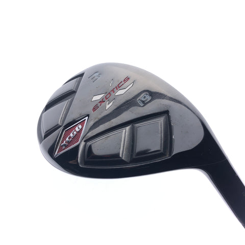 Used Tour Edge Exotics XCG6 3 Hybrid / 19 Degrees / Regular Flex