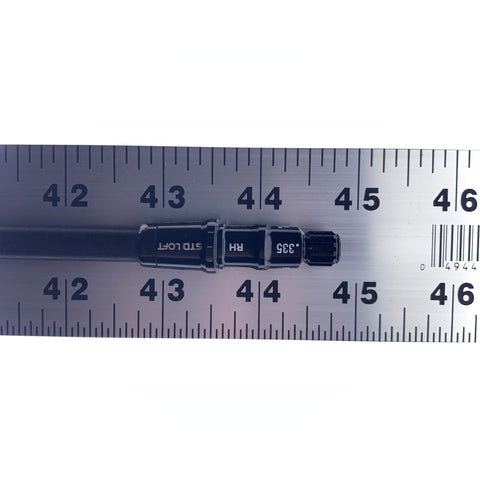 Used UST HMOI 75g X Driver Shaft / X-Stiff Flex / TaylorMade Gen 2 Adapter