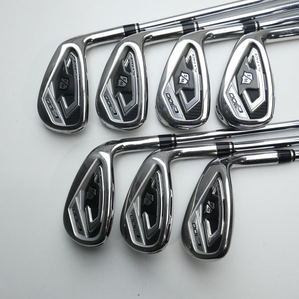 Used Wilson C200 Iron Set / 5 - SW / Regular Flex