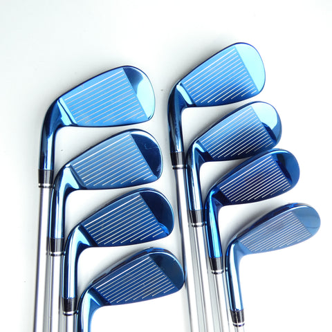 Used Wilson C200 Patriotic Limited Edition Iron Set / 4 - PW + GW / Regular Flex