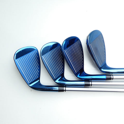 Used Wilson C200 Patriotic Limited Edition Iron Set / 4 - PW + GW / Regular Flex