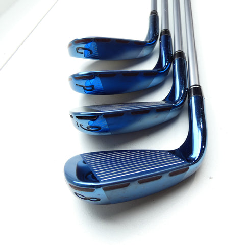 Used Wilson C200 Patriotic Limited Edition Iron Set / 4 - PW + GW / Regular Flex