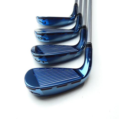 Used Wilson C200 Patriotic Limited Edition Iron Set / 4 - PW + GW / Regular Flex