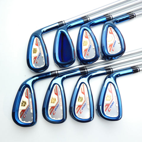 Used Wilson C200 Patriotic Limited Edition Iron Set / 4 - PW + GW / Regular Flex