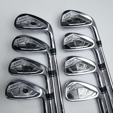 Used Wilson C300 Forged Iron Set / 4 - PW + GW / Stiff Flex
