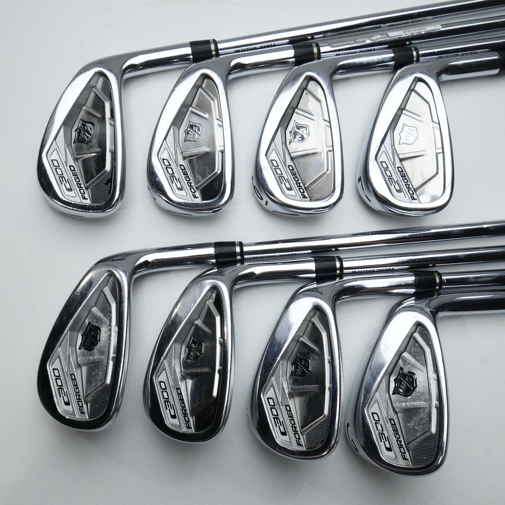 Used Wilson C300 Forged Iron Set / 4 - PW + GW / Stiff Flex