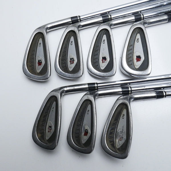 Used Wilson Ci6 Iron Set / 4 - PW / Regular Flex