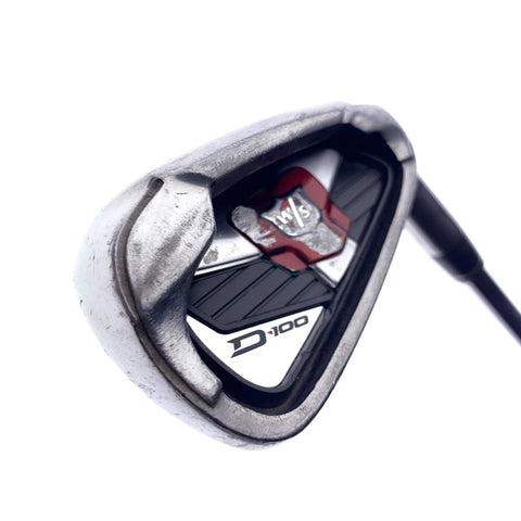 Used Wilson D100 8 Iron / Uniflex Flex / 35 Degrees / Uniflex