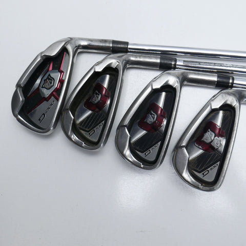 Used Wilson D100 Iron Set / 4 - SW / Uniflex