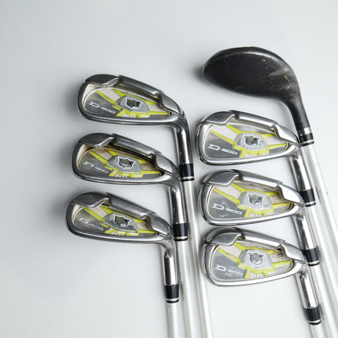 Used Wilson D200 Iron Set / 5 - SW / Ladies Flex