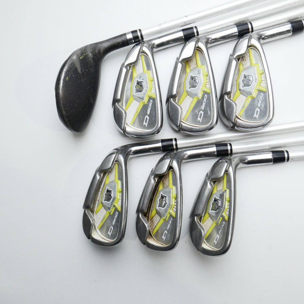 Used Wilson D200 Iron Set / 5 - SW / Ladies Flex