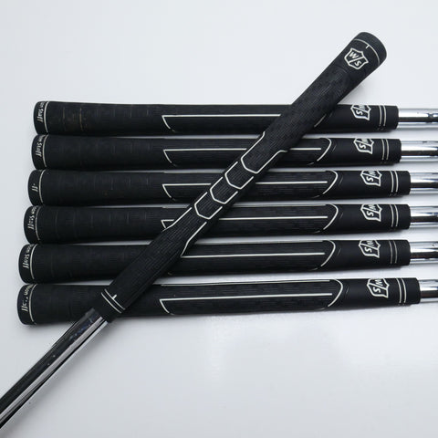 Used Wilson D200 Iron Set / 5 - SW / Uniflex