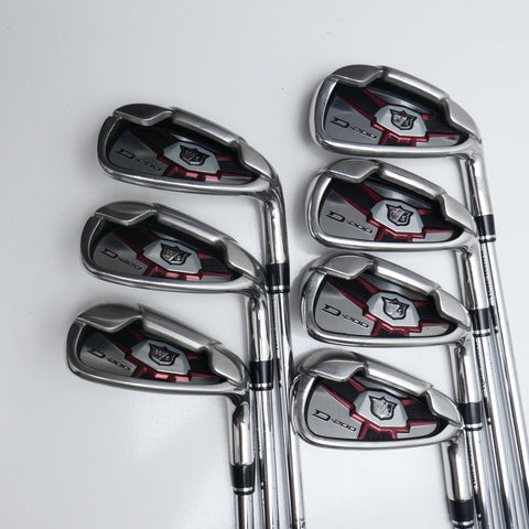Used Wilson D200 Iron Set / 5 - SW / Uniflex