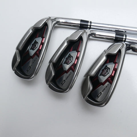 Used Wilson D200 Iron Set / 5 - SW / Uniflex